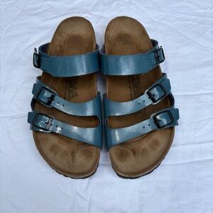 Birkenstock Blue Sandals Ladies 10